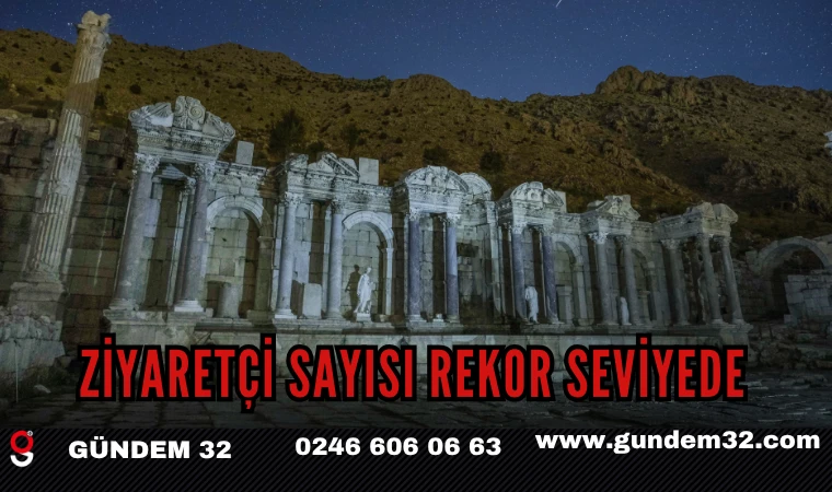 ZİYARETÇİ SAYISI REKOR SEVİYEDE