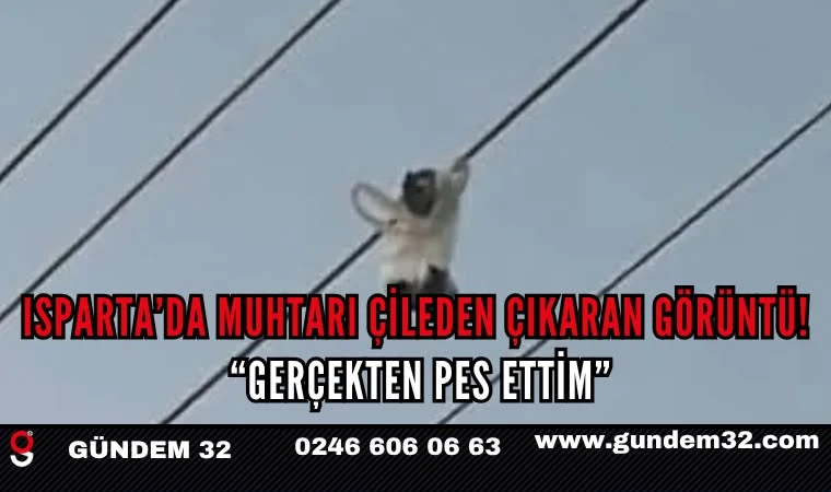 Isparta’da Muhtarı İsyan Ettiren Görüntü! “Bugün Gerçekten Pes Dedim”