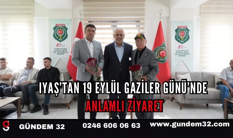IYAŞ’tan 19 Eylül Gaziler Günü’nde Anlamlı Ziyaret