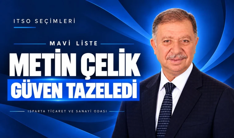 Heyecanla beklenen ITSO seçimlerinde Metin Çelik güven tazeledi