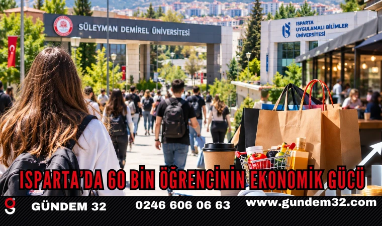 Isparta’da 60 Bin Öğrencinin Ekonomik Gücü