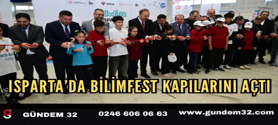 Isparta’da Bilimfest Kapılarını Açtı