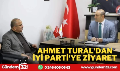 AHMET TURAL'DAN İYİ PARTİYE ZİYARET
