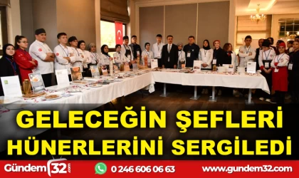 GELECEĞİN ŞEFLERİ HÜNERLERİNİ SERGİLEDİ