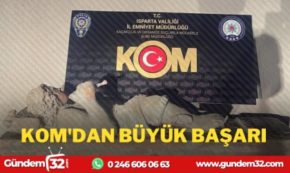 ISPARTA EMNİYET'TEN BÜYÜK OPERASYON