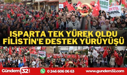 ISPARTA TEK YÜREK OLDU