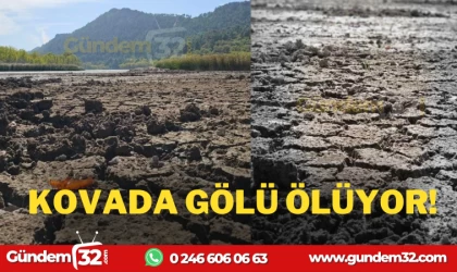 KOVADA GÖLÜNÜN İÇLER ACISI HALİ