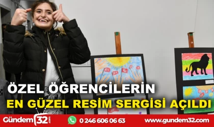 EN GÜZEL RESİM SERGİSİ AÇILDI
