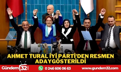 İYİ PARTİNİN BELEDİYE BAŞKAN ADAYI AHMET TURAL