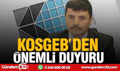 KOSGEB'TEN DESTEK PROGRAMI