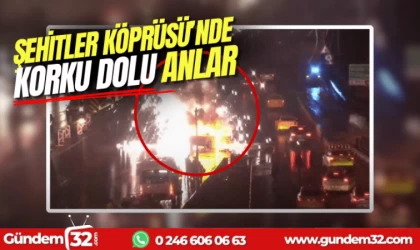 15 Temmuz Şehitler Köprüsü'ndeki patlamalar panik yarattı