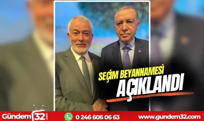 AK Parti Seçim Beyannamesi açıklandı