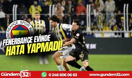 Fenerbahçe evinde Ankaragücü'nü yendi