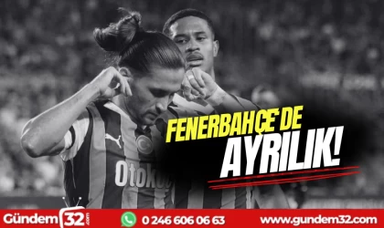 Fenerbahçe'de ayrılık