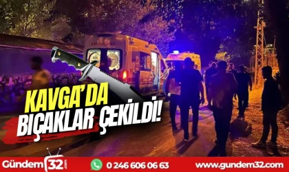 Isparta'da bıçaklı kavga