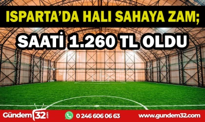 ISPARTA'DA HALI SAHALARA ZAM