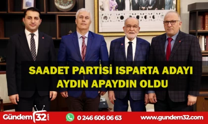 SAADET PARTİSİNİN BELEDİYE BAŞKAN ADAYI BELLİ OLDU