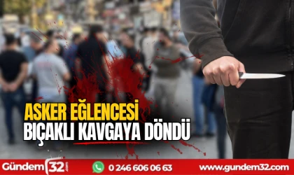 Asker eğlencesi kavgaya döndü