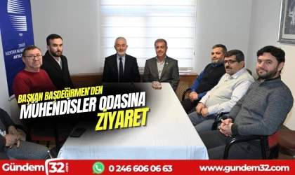 Başdeğirmen’den Mühendisler Odası’nı ziyaret etti