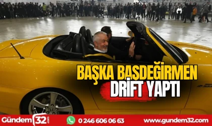 Başkan Başdeğirmen drift yaptı
