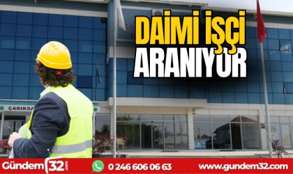 Daimi işçi aranıyor