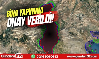 Eğirdir Gölü Çevresinde İnşaata İzin verildi