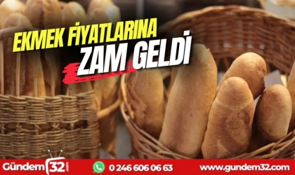 Ekmek fiyatlarına zam