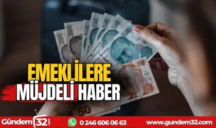 Emeklilere müjdeli haber