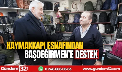 Esnaftan Başkan Başdeğirmen'e destek
