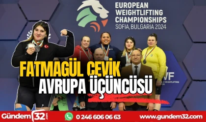 Fatmagül Çevik Avrupa Üçüncüsü