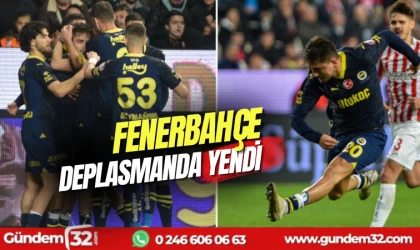 Fenerbahçe deplasmanda yendi