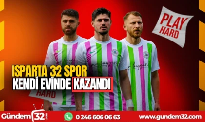 Isparta 32 spor evinde kazandı
