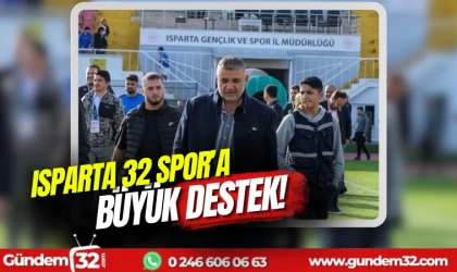 Isparta 32 Spor'a büyük destek