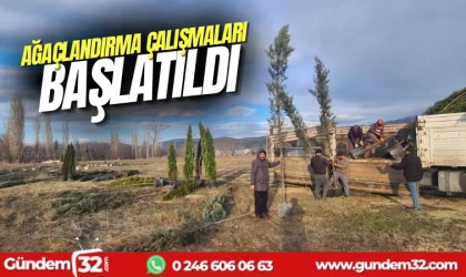 Isparta Deri OSB yeşillendiriliyor