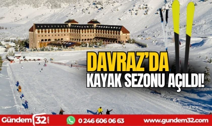 Kar yağışıyla birlikte kayak sezonu başladı