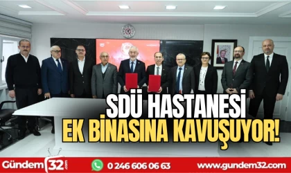 SDÜ Hastanesine ek bina inşa edilecek