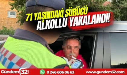 Yaşlı adam alkollü çıktı