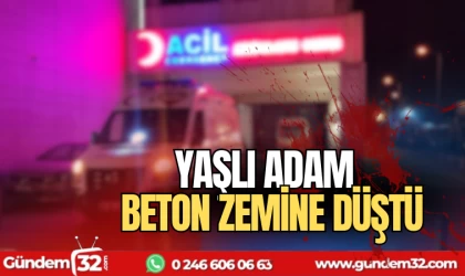 Yaşlı adam feci şekilde can verdi