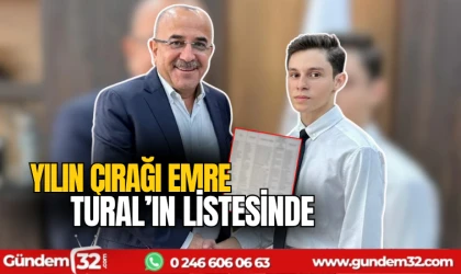 Yılın Çırağı Emre Tural’ın listesinde