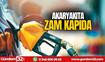 Akaryakıta zam geliyor