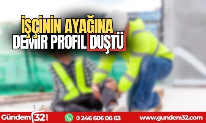 Burdur'da feci iş kazası