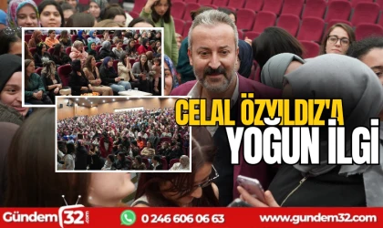 Celal özyıldız'a yoğun ilgi