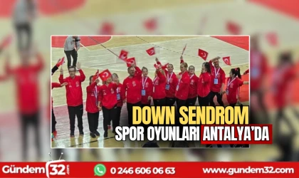 DOWN SENDROM SPOR OYUNLARI ANTALYA’DA YAPILDI
