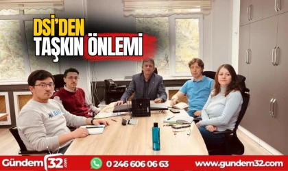 DSİ'den taşkın önlemi