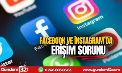Facebook ve instagram'da iletişim sorunu yaşandı