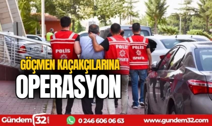 Isparta'da kaçakçılara operasyon