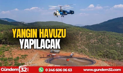 Isparta'ya yangın havuzu yapılacak