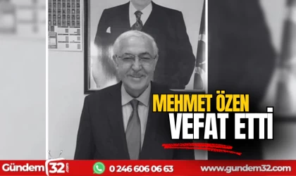 Mehmet Özen hayatını kaybetti