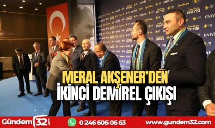 Meral Akşener'den ikinci Menderes çıkışı