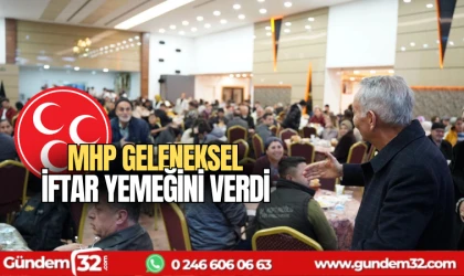 MHP geleneksel iftar yemeğini verdi